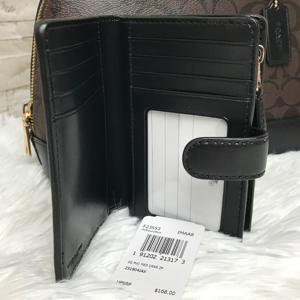 👜COACH SET🌺SIERRA SATCHEL &  ZIP WALLET - Picture 5 of 8